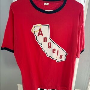 Nikon Red and Black Short Sleeve Tee